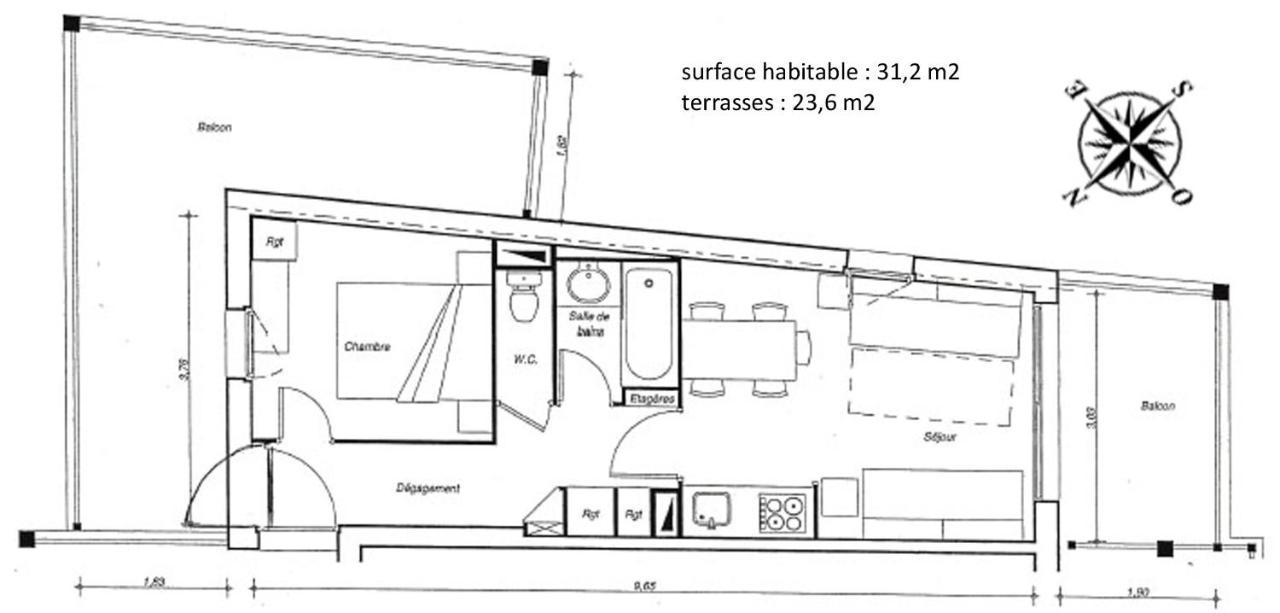 Appartement 4 Personnes Face Mer Aux Sables D'Olonne Les Sables-d'Olonne Luaran gambar